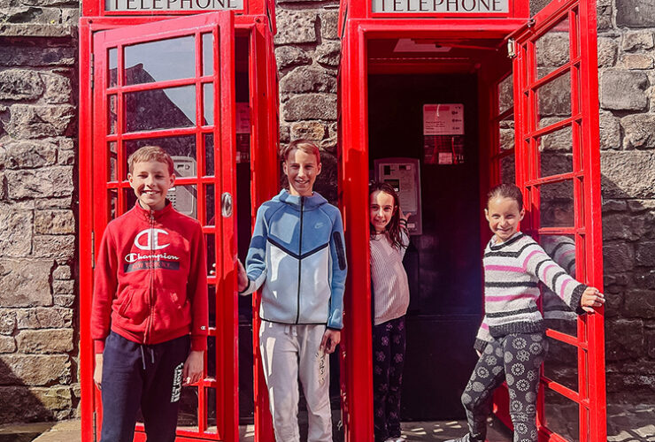 Family in Edinburgh