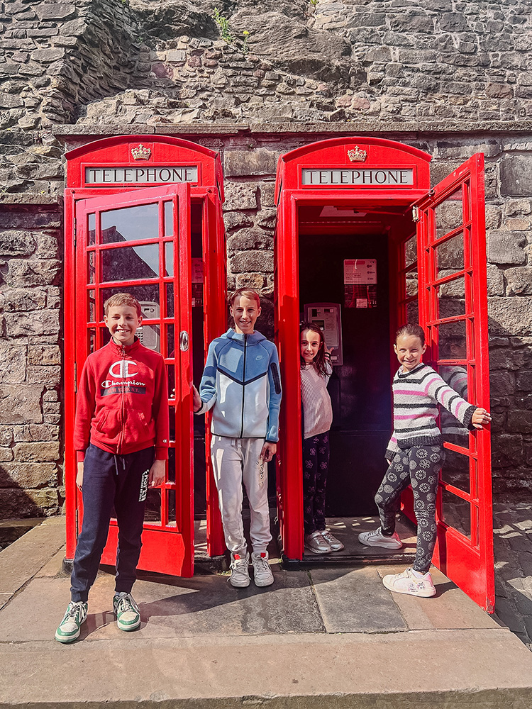 Family in Edinburgh
