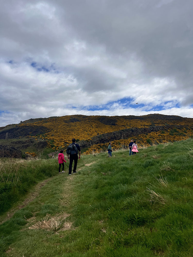 Scotland Family Vacation Hiking